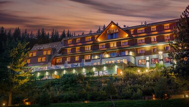 Obklad exteriéru + interiéru - N 3002 hrubý na síti - hotel Tatra Velké Karlovice