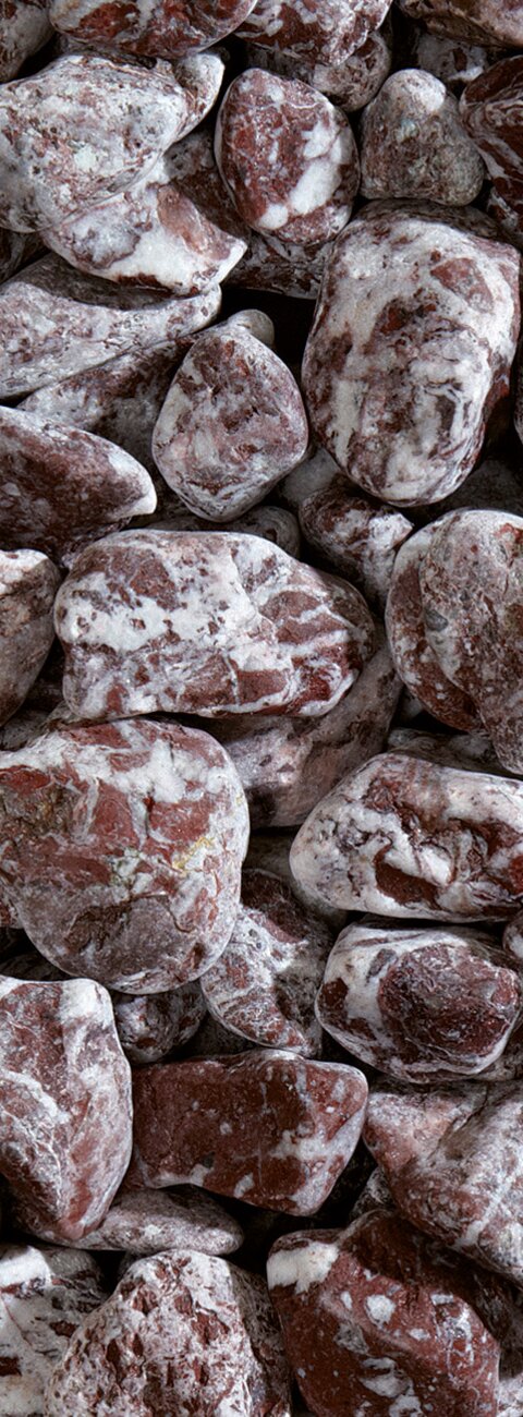 Pebblestone okrasné valounky a oblázky - Rouge Royal Pebblestone okrasné valounky a oblázky - Rouge Royal